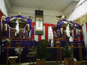 遊行寺の神輿