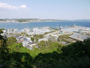 江ノ島からの眺め