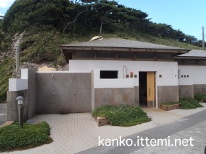 大浦海水浴場のトイレ