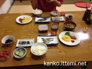 2日目の朝ごはん
