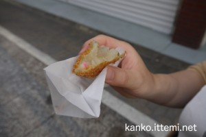 おでんコロッケのナルト