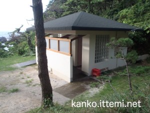 中の浦海水浴場のトイレ