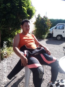 ウェット着る１