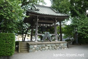 鈴鹿名神社の鐘