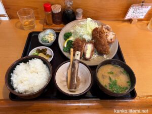 とんかつ「しお田」　盛合せ御膳