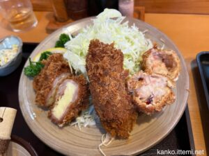 とんかつ「しお田」　盛合せ御膳